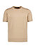 T-Shirt, Baumwoll-Strick, camel - camel