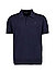 Polo-Shirt, Strick, nachtblau - nachtblau