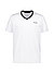 T-Shirt, Baumwolle, weiß - weiß