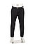 Ceramica®, Mike, Tapered Fit, Gabardine cropped, schwarz - schwarz