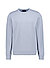 Pullover, Bio Baumwolle, blau meliert - blau