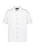 Kurzarmhemd, Jersey, Polo, Brusttasche, weiß - weiß