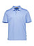 Polo-Shirt, mercerisierter Baumwoll-Jersey, hellblau - hellblau