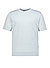 T-Shirt, Baumwoll-Strick, türkis meliert - türkis
