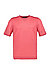 T-Shirt, Merino-Strick, koralle - koralle