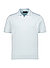 Polo-Shirt, Baumwoll-Strick, türkis melange - türkis