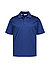 Polo-Shirt, Jersey, blau - blau