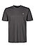 T-Shirt, Bio Baumwolle, asphalt - asphalt