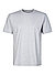 T-Shirt, Baumwolle, grau meliert - grau