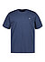 T-Shirt, Bio Baumwolle, blau - moon stone