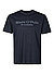 T-Shirt, Regular Fit, Bio Baumwolle, navy - navy