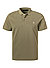Polo-Shirt, Regular Fit, Bio Baumwoll-Piqué, olivgrün - olivgrün