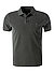 Polo-Shirt, Baumwoll-Piqué, schwarz - black