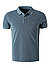 Polo-Shirt, Baumwoll-Piqué, taubenlau - taubenblau