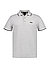 Polo-Shirt Paddy, Regular Fit, Baumwoll-Piqué, silber meliert - silber