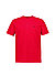 T-Shirt, Stretch-Baumwolle, open red - open red