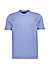 T-Shirt Momentum, Thermo Baumwoll-Strick, blau - blau