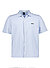 Kurzarm-Hemd Terrace, Viscose-Strick, hellblau - blau