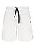 Sweatshorts Member, Baumwoll-Stretch, weiß - weiß