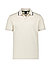 Polo-Shirt, Slim Fit, Baumwolle, hellbeige - hellbeige