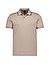 Polo-Shirt, Slim Fit, Baumwoll-Jersey, greige meliert - greige