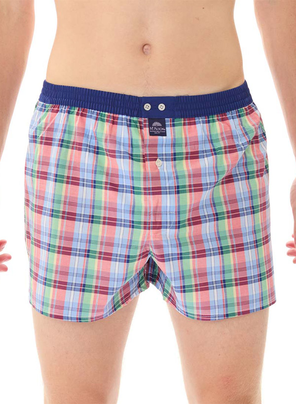 MC ALSON Boxershorts 5331/grün-rot-blau
