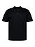 T-Shirt Spirit 70, PORSCHE X BOSS, Baumwolle mercerisiert, schwarz - schwarz