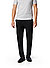 Hose Tius, Slim Fit, Jersey, schwarz - schwarz