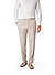 Hose Kynd, Slim Fit, Mikofaser-Stretch, hellbeige meliert - hellbeige