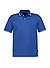 Polo-Shirt, Baumwoll-Piqué, blau - blau