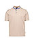 Polo-Shirt, Baumwoll-Piqué, beige - beige