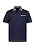 Polo-Shirt, Piqué, marine - marine