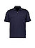 Zip-Polo, Jersey, marine - marine