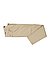 Hose Aturo, Modern Fit, Baumwolle T400®, greige meliert - greige
