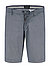 Shorts, Baumwoll-Stretch, marine gemustert - marine