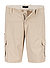 Cargoshorts, Regular Fit, Baumwoll-Stretch, beige - beige