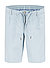 Shorts, Baumwoll-Stretch, hellblau - hellblau