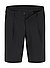 Shorts Kelby, Loose Fit, Leinen-Stretch, schwarz - schwarz
