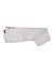 Hose Tius, Slim Fit, Leinen-Stretch, hellgrau meliert - hellgrau