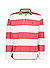 Polo-Shirt, Classic Fit, Baumwoll-Jersey, rot-ecru gestreift - rot-ecru