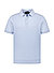 Polo-Shirt Adrian, Regular Fit, Bio Baumwoll-Strick, hellblau - hellblau