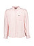 Hemd, Regular, Reines Leinen, Button-Down, Brusttasche, hellrosa gestreift - hellrosa