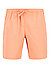 Shorts, Relaxed Fit, Seersucker, orange gestreift - orange