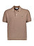 Polo-Shirt, Classic Fit, Strick, braun - braun