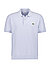 Polo-Shirt, Classic Fit, Strick, hellblau - hellblau