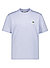 T-Shirt, Classic Fit, Baumwolle, himmelblau - himmelblau