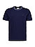 T-Shirt, Regular Fit, Baumwoll-Pique, navy - navy