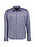 Hemd Liam, Regular Fit, Performence-Stretch atmungsaktiv, blau - blau
