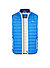 Steppweste, Mikrofaser wasserabweisend, blau - blau
