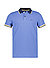 Polo-Shirt, Baumwoll-Piqué, blau - blau